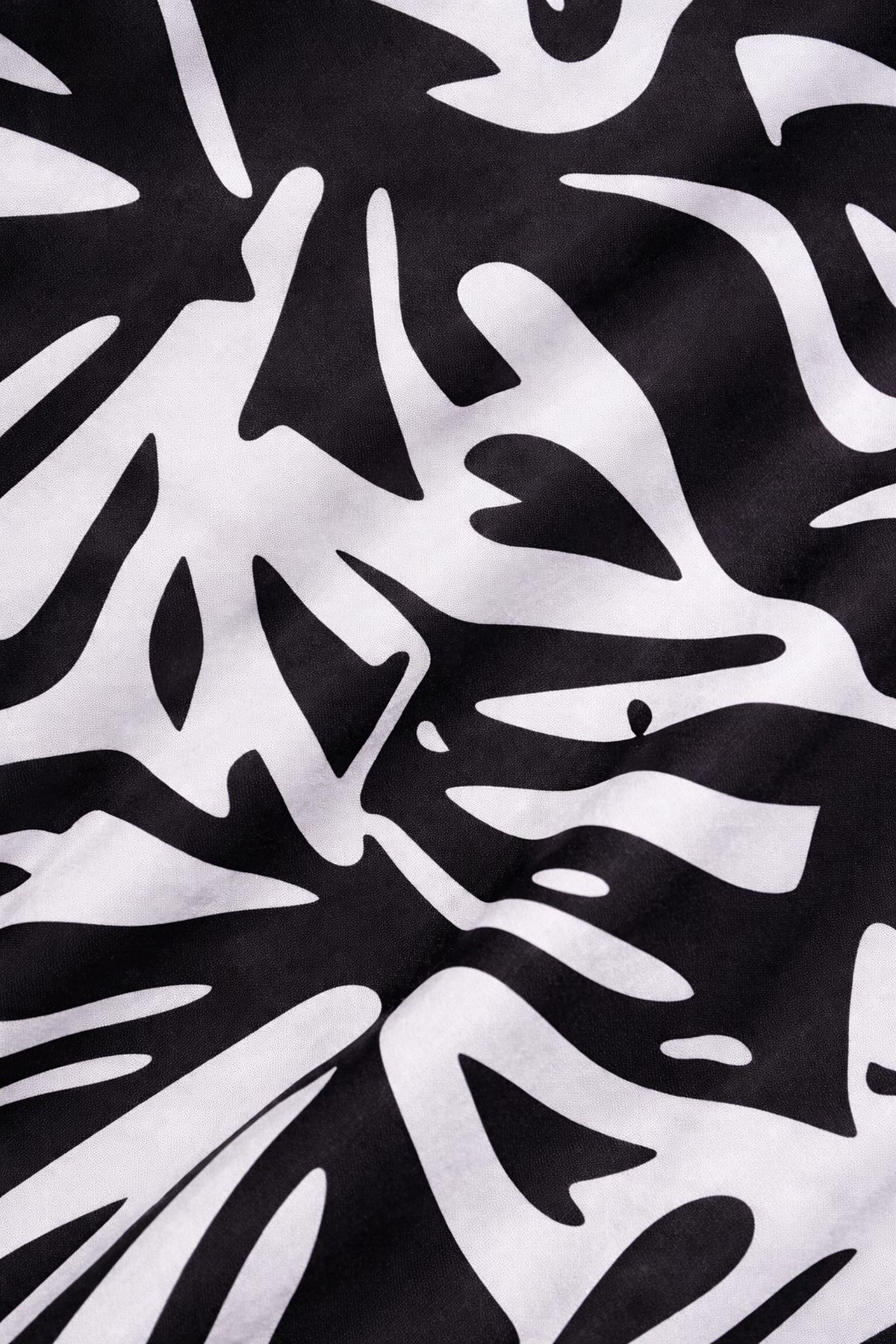 Kadın Siyah Beyaz Tam Kapalı Paraşüt Kumaş Fermuarlı Biyeli Tesettür Mayo