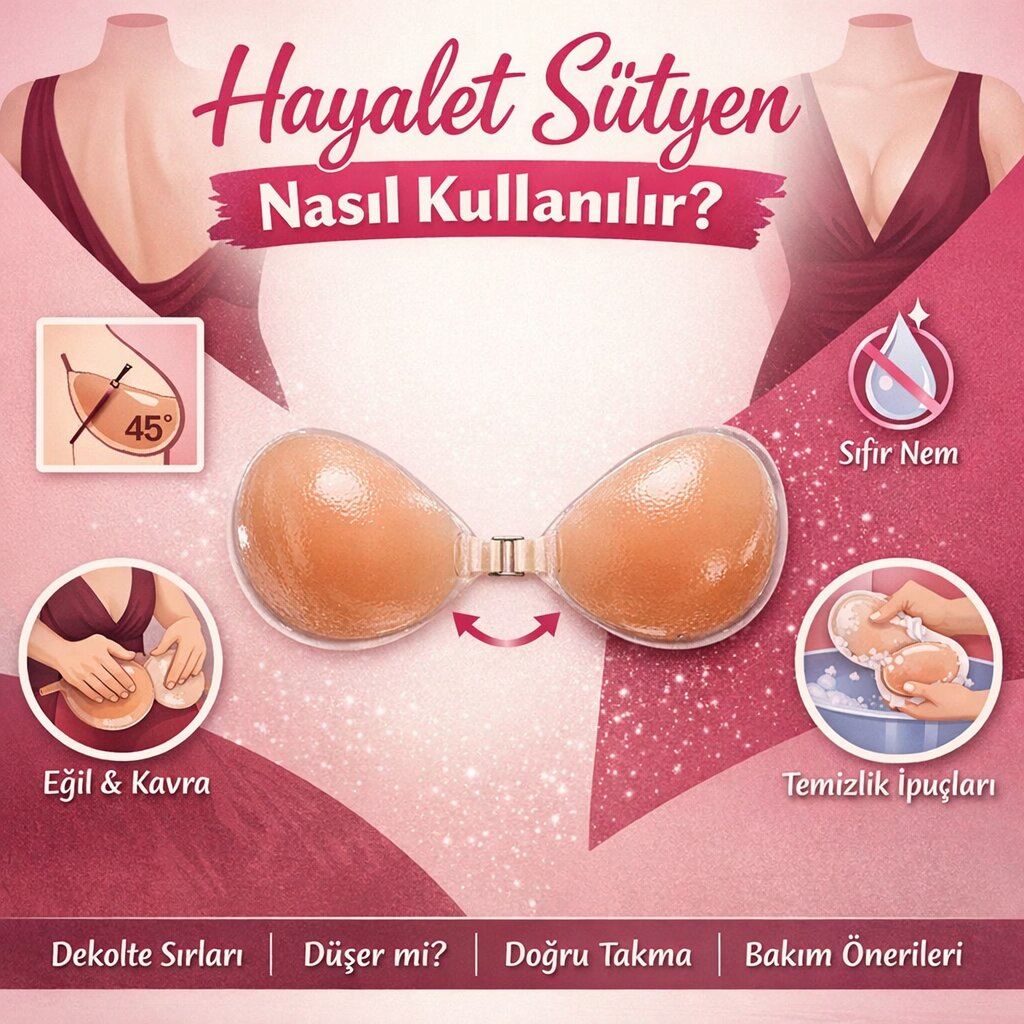 Hayalet Sütyen Nasıl Kullanılır? Düşme Korkusuna Son Veren Uzman Rehberi