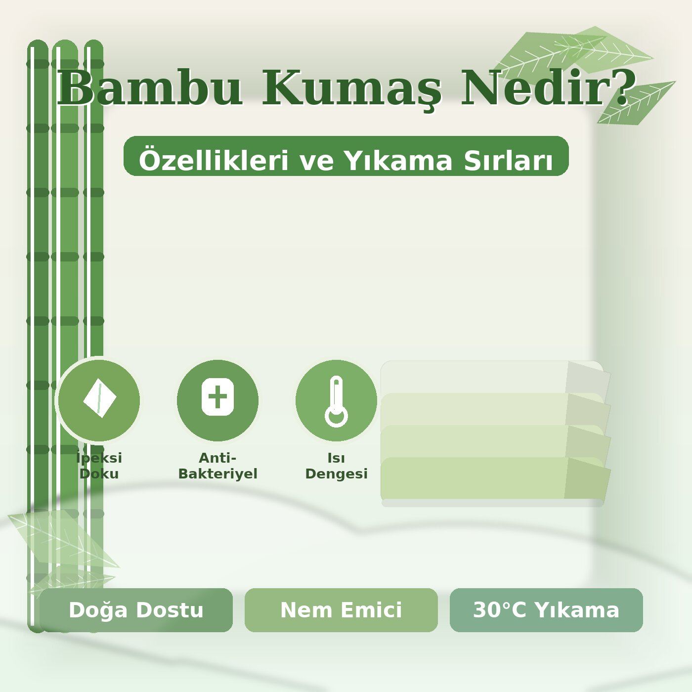 Bambu Kumaş Nedir? Özellikleri ve Yıkama Sırları 