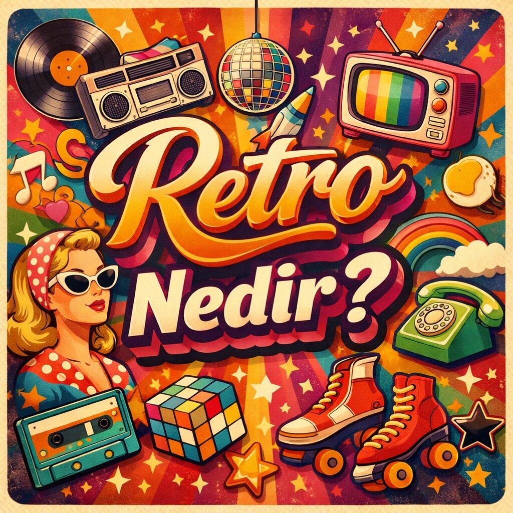 Retro Ne Demek? Retro Tarzı Giyim ve Vintage Farkı