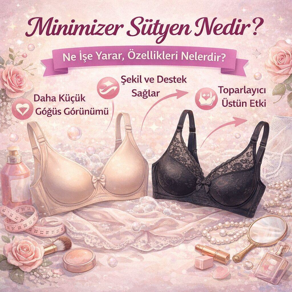 Minimizer Sütyen Nedir? Ne İşe Yarar, Özellikleri Nelerdir?