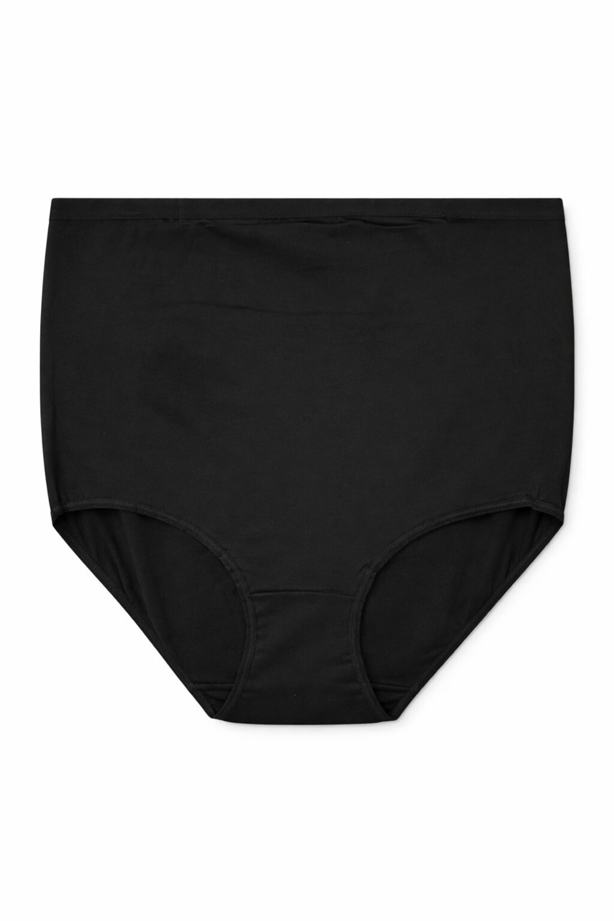 Black Cotton Modal Maternity Briefs Ultra Stretch Lycra