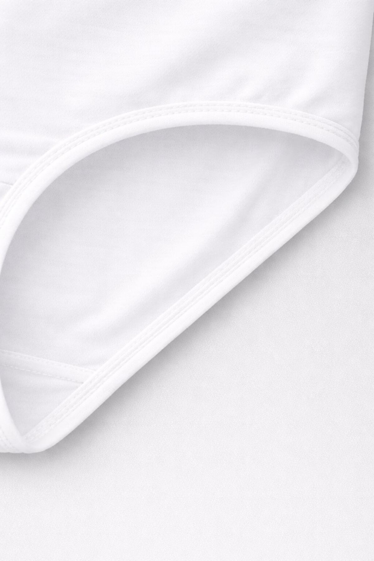 Pamuklu Modal Beyaz Hamile Külodu Ultra Esnek Likralı