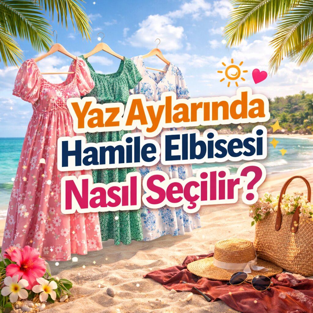 Yaz Aylarında Hamileler Nasıl Elbise Seçmeli? Kumaş, Kesim ve Kombin Rehberi