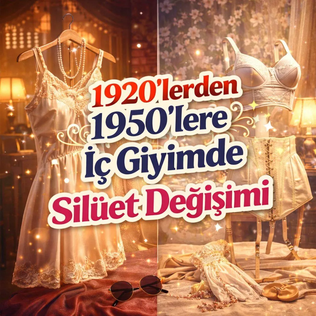 1920’lerden 1950’lere İç Giyimde Silüet Değişimi: Düz Formdan New Look’a