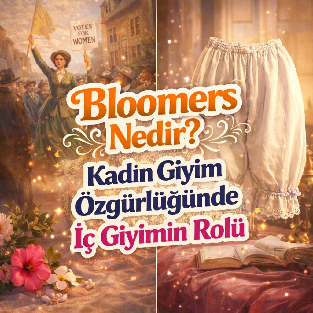Bloomers Nedir? Kadın Giyim Özgürlüğünde İç Giyimin Rolü