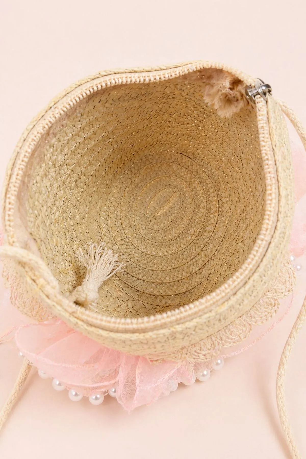 Girls Straw Hat and Bag Set Summer Beach Hat Shoulder Bag