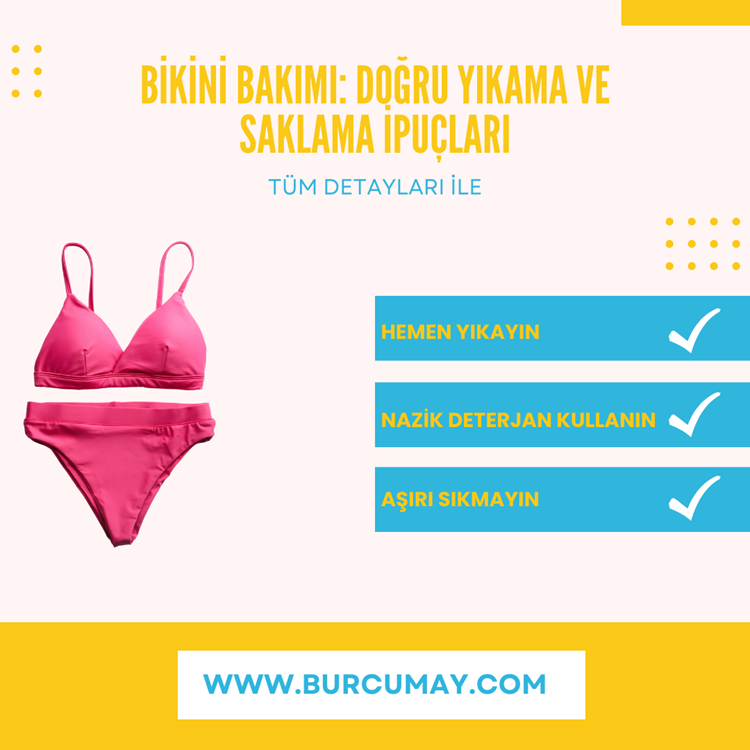 Bikini Bakımı: Doğru Yıkama ve Saklama İpuçları