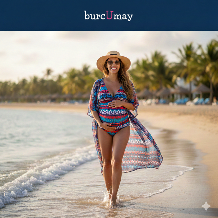 Hamilelikte Plaj Keyfi: Karnınızda Bir Mucizeyle Parlamanın En Şık Yolları!