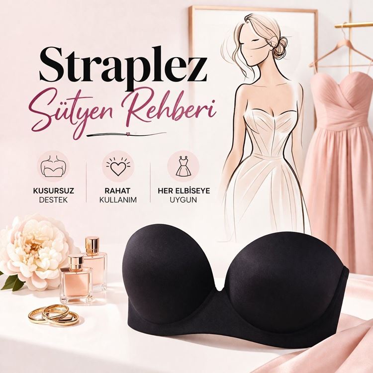 Kusursuz Dekolte: Straplez Elbise İçin Sütyen Rehberi