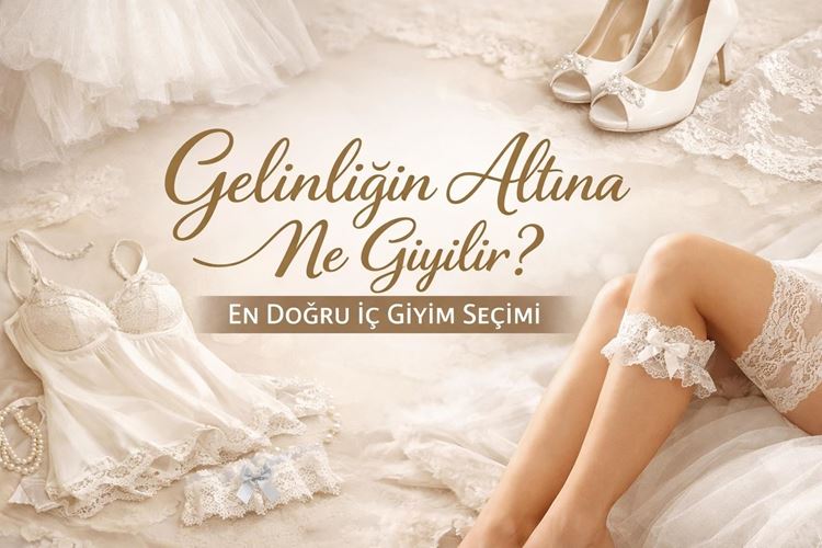 Gelinliğin Altına Ne Giyilir? En Doğru İç Giyim Seçimi