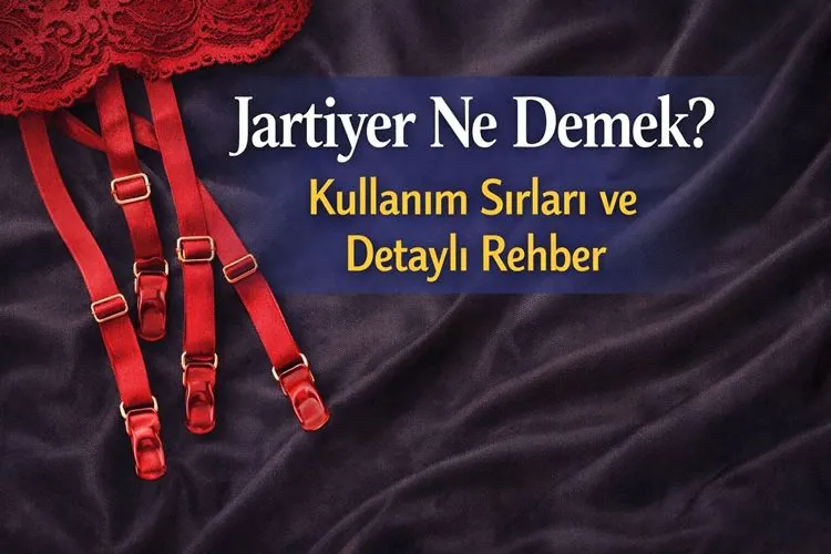 Jartiyer Ne Demek? Kullanım Sırları ve Detaylı Rehber