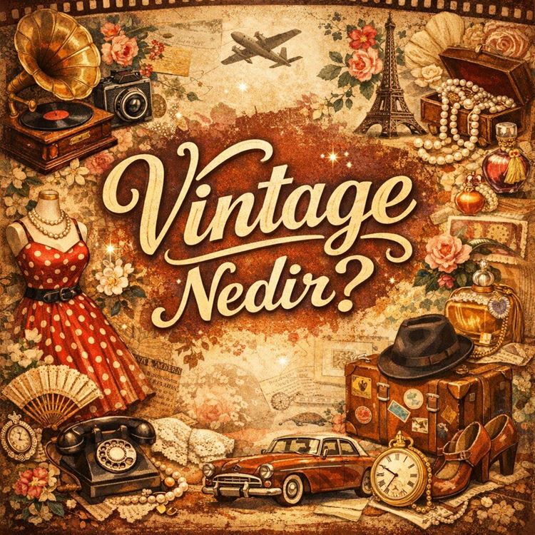 Vintage Ne Demek? Gerçek Vintage ve Retro Tarzın Farkları