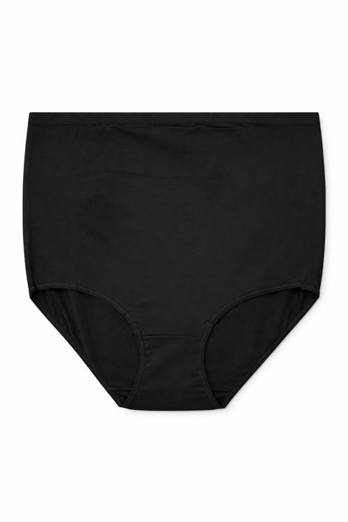Black Cotton Modal Maternity Briefs Ultra Stretch Lycra