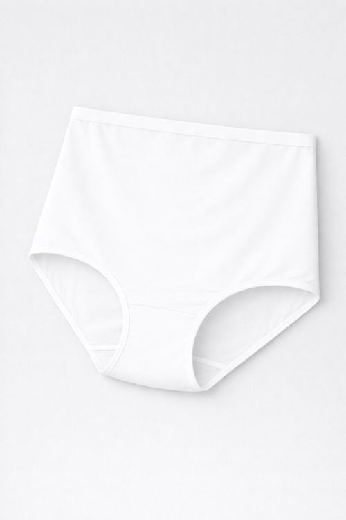 Pamuklu Modal Beyaz Hamile Külodu Ultra Esnek Likralı