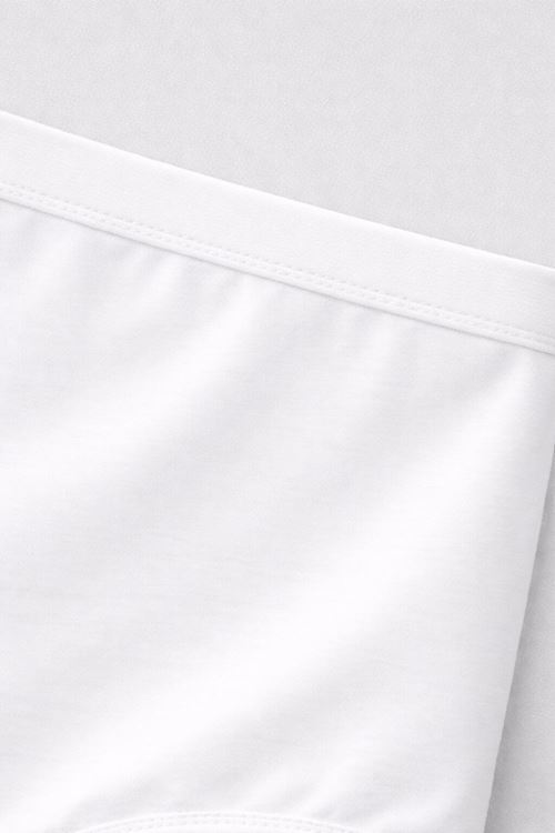 Pamuklu Modal Beyaz Hamile Külodu Ultra Esnek Likralı