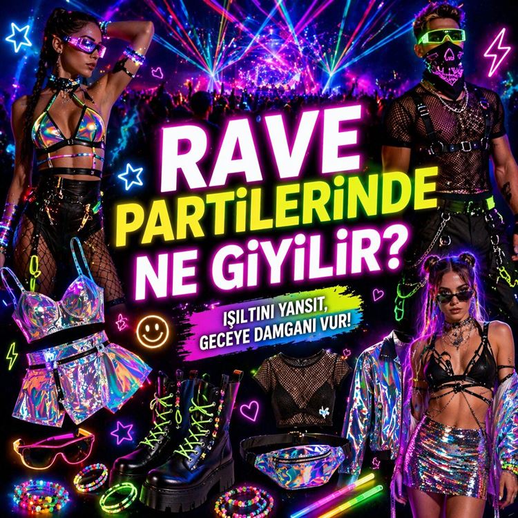 Rave Partisinde Ne Giyilir? Stil, Konfor ve Kombin Rehberi