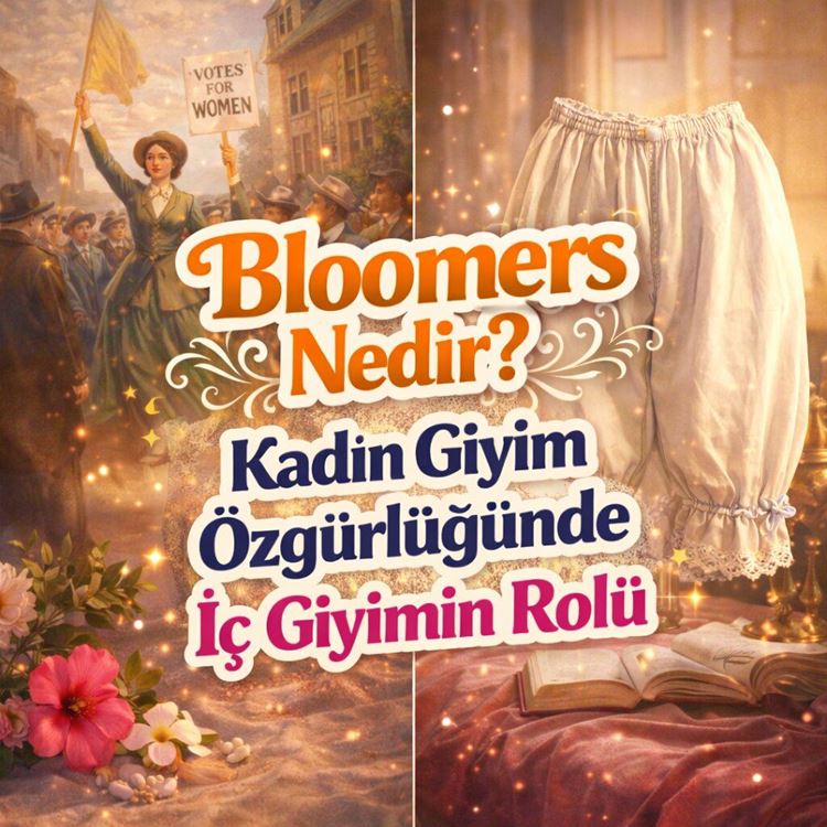 Bloomers Nedir? Kadın Giyim Özgürlüğünde İç Giyimin Rolü