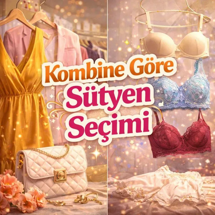Kombine Göre Sütyen Seçimi: Yaka Tipinden Parti Kombinlerine Tam Rehber