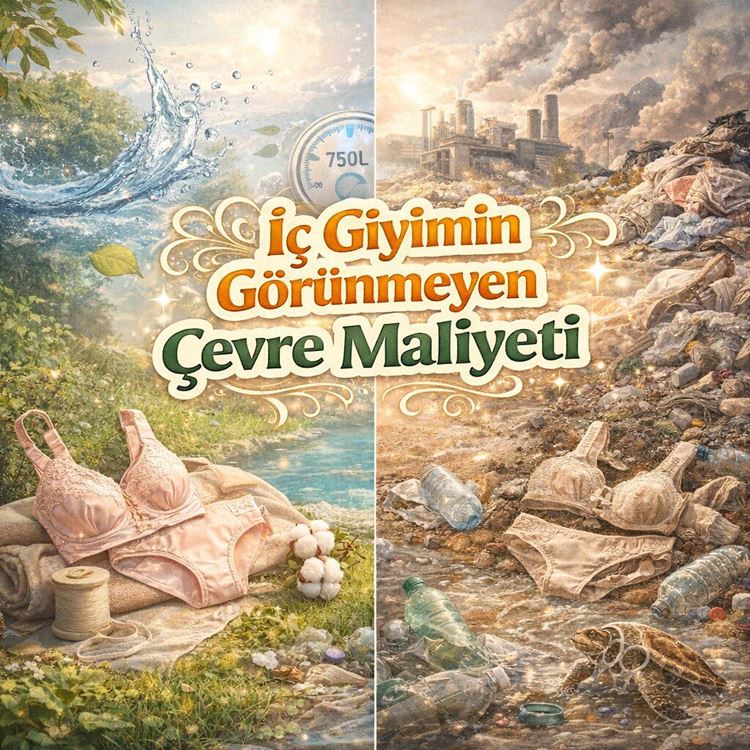 İç Giyimin Görünmeyen Çevre Maliyeti: Elastan, Mikroelyaf Salımı ve Geri Dönüşüm Sorunu