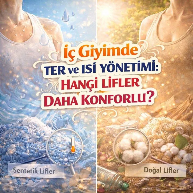 İç Giyimde Ter ve Isı Yönetimi: Hangi Lifler ve Örme Yapılar Gerçekten Daha Konforlu?