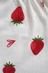 Women's Heart Print Crop Pyjama Set — Camisole Top & Mini Shorts, Summer Sleepwear