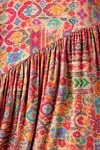 Ethnic Pattern Cotton Viscose Boho Maternity Dress Short Sleeve Summer
