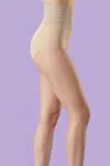2 Sizes Slimming High Waist Laser Cut Shapewear Brief