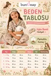 Girls Bunny and Fairy Print Button Up Pajama Set Summer Cotton Short Sleeve with Sleep Mask